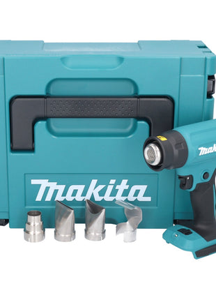 Soplador de aire caliente a batería Makita DHG 181 ZJ 18 V 150 - 550°C + Makpac - sin batería, sin cargador