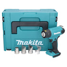 Soplador de aire caliente a batería Makita DHG 181 ZJ 18 V 150 - 550°C + Makpac - sin batería, sin cargador