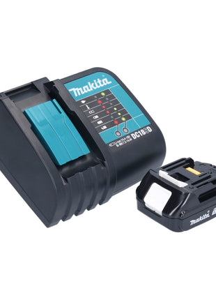 Makita DHP 482 SY1X1 perceuse à percussion sans fil 18 V 62 Nm + 1x batterie 1,5 Ah + chargeur + jeu d'accessoires 74 pièces + mallette