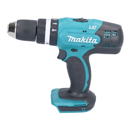 Taladro percutor inalámbrico Makita DHP 453 SY1X1 18 V 42 Nm + 1x batería 1,5 Ah + cargador + set de accesorios 74 piezas + estuche