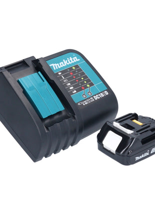 Makita DDF 484 SY1X1 taladro atornillador inalámbrico 18 V 54 Nm + 1x batería 1,5 Ah + cargador + set de accesorios 74 piezas + estuche