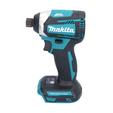 Makita DTD 154 SY1X1 llave de impacto a batería 18 V 175 Nm 1/4" sin escobillas + 1x batería 1,5 Ah + cargador + set de accesorios 74 piezas + estuche