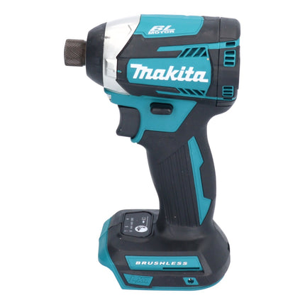 Llave de impacto a batería Makita DTD 154 SYX1 18 V 175 Nm 1/4" sin escobillas + 2x baterías 1,5 Ah + cargador + set de accesorios 74 piezas + estuche