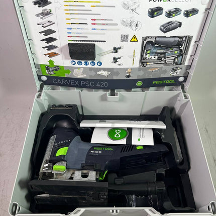 Festool CARVEX PSC 420 EB Basic Akku Pendelstichsaege 18 V 120 mm 576521 Brushless systainer Gebraucht 2 - toolbrothers