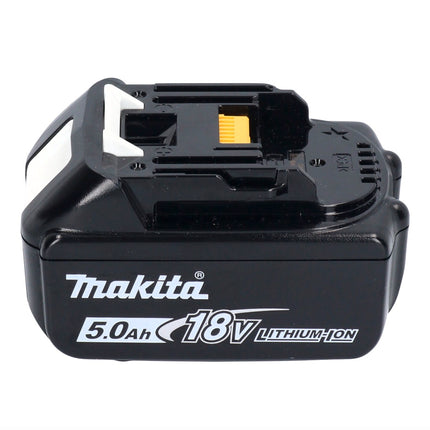 Aspiratore a batteria Makita DVC 750 LT1 LXT 18 V 67 mbar 7,5 l senza spazzole + 1x batteria ricaricabile 5,0 Ah - senza caricabatterie