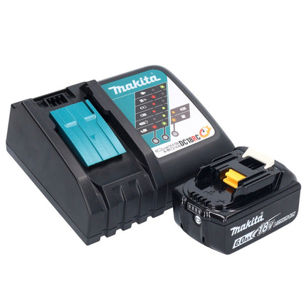 Aspiratore a batteria Makita DVC 750 LRG1 LXT 18 V 67 mbar 7,5 l senza spazzole + 1x batteria ricaricabile 6,0 Ah + caricabatterie
