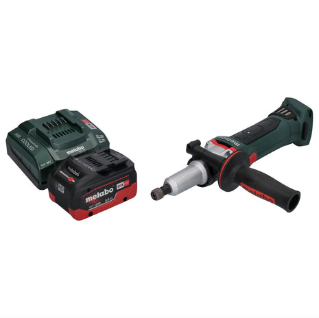 Metabo GA 18 LTX G Akku Geradschleifer 18 V 6 mm + 1x Akku 8,0 Ah + Ladegerät - Toolbrothers