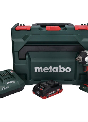 Metabo SSW 18 LT 300 BL Atornillador de impacto a batería 18 V 300 Nm sin escobillas + 1x batería 4,0 Ah + cargador + metaBOX