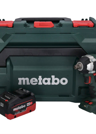 Metabo SSW 18 LT 300 BL akumulatorowy klucz udarowy 18 V 300 Nm bezszczotkowy + 1x akumulator 5,5 Ah + metaBOX - bez ładowarki