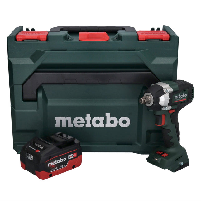Metabo SSW 18 LT 300 BL 18 V 300 Nm Avvitatore a impulsi senza fili + 1x batteria 5,5 Ah + metaBOX - senza caricatore