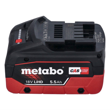 Metabo SSW 18 LT 300 BL cordless impact wrench 18 V 300 Nm brushless + 1x rechargeable battery 5.5 Ah + metaBOX - without charger