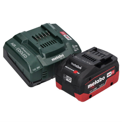 Metabo SSW 18 LT 300 BL cordless impact wrench 18 V 300 Nm brushless + 1x rechargeable battery 5.5 Ah + charger + metaBOX