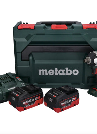 Metabo SSW 18 LT 300 BL Atornillador de impacto a batería 18 V 300 Nm sin escobillas + 2x batería 8,0 Ah + cargador + metaBOX