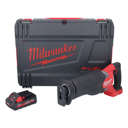 Milwaukee M18 ONEFSZ-301X batería Sierra sable 18 V sin escobillas + 1x batería 3.0 Ah + caja HD - sin cargador