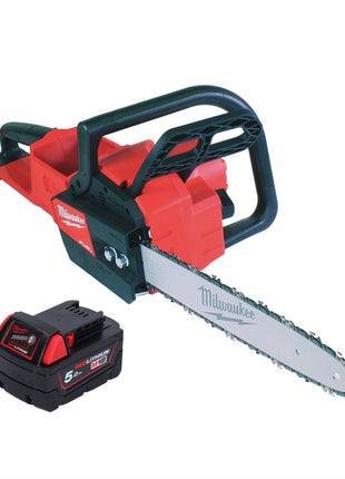 Tronçonneuse à batterie Milwaukee M18 FCHS35-501 18 V 35 cm 12,4 m/s + 1x batterie 5,0 Ah - sans chargeur