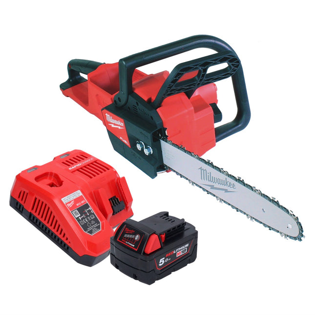 Milwaukee M18 FCHS35-501 Cordless chainsaw 18 V 35 cm 12.4 m/s + 1x battery 5.0 Ah + charger