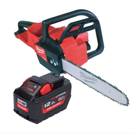 Milwaukee M18 FCHS35-121 Akku Kettensäge 18 V 35 cm 12,4 m/s + 1x Akku 12,0 Ah - ohne Ladegerät