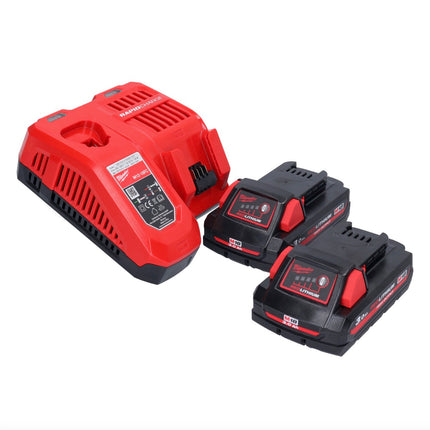 Milwaukee M18 CBLID-302C clé à chocs sans fil 18 V 180 Nm 1/4'' sans balais + 2x batterie 3,0 Ah + chargeur + Coffret