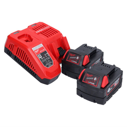 Clé à chocs sans fil Milwaukee M18 CBLID-402C 18 V 180 Nm 1/4" brushless + 2x batterie 4,0 Ah + chargeur + coffret (4933464534)