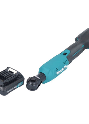 Makita WR 100 DA1 destornillador de carraca inalámbrico 12 V 47,5 Nm 1/4" 3/8" + 1x batería 2,0 Ah - sin cargador