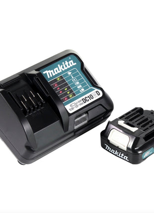 Makita WR 100 DWA1 destornillador de carraca a batería 12 V 47,5 Nm 1/4" 3/8" + 1x batería 2,0 Ah + cargador