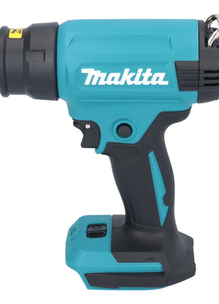 Makita DHG 181 RFJ Pistolet air chaud sans fil 18 V 150 - 550C + 2x batterie rechargeable 3,0 Ah + chargeur + Makpac