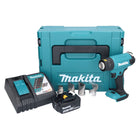 Makita DHG 181 RM1J soplador de aire caliente a batería 18 V 150 - 550°C + 1x batería 4,0 Ah + cargador + Makpac