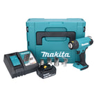 Soplador de aire caliente a batería Makita DHG 181 RT1J 18 V 150 - 550°C + 1x batería 5,0 Ah + cargador + Makpac