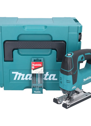 Makita DJV 182 ZJ Akku Stichsäge 18 V Brushless + 5 tlg. Stichsägeblatt Set + Makpac - ohne Akku, ohne Ladegerät - Toolbrothers