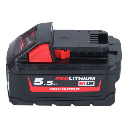Milwaukee M18 NRG-551 Akku Starter Set High Output 18 V + 1x Akku 5,5 Ah ( 4932464712 ) + M12-18 FC Ladegert ( 4932451079 )