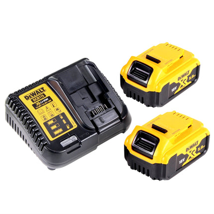 Avvitatore a impulsi a batteria DeWalt DCF 921 P2 18 V 400 Nm 1/2" senza spazzole + 2x batteria ricaricabile 5,0 Ah + caricatore + TSTAK