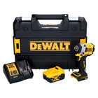 DeWalt DCF 922 P1 Clé à choc sans fil 18 V 400 Nm 1/2'' Brushless + 1x batterie 5,0 Ah + chargeur + TSTAK