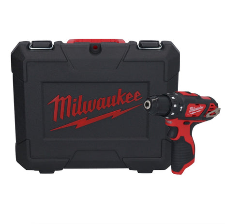 Milwaukee M12 BPD Perceuse-visseuse à percussion sans fil 12 V 30 Nm Solo + Coffret - sans batterie, sans chargeur