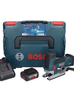 Bosch GST 18V-155 SC Professional Akku Stichsäge 18 V + 1x Akku 5,0 Ah + Ladegerät + L-Boxx - Toolbrothers