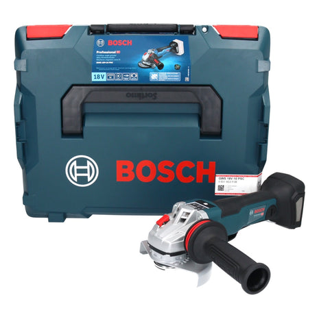 Bosch GWS 18V-10 PSC Professional Akku Winkelschleifer 18 V 125 mm ( 06019G3F0B ) Brushless + L-Boxx - ohne Akku, ohne Ladegerät - Toolbrothers