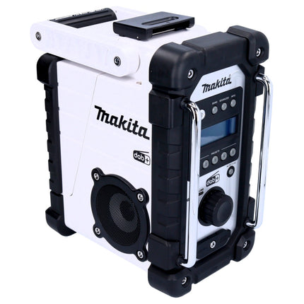 Makita DMR 110 NW Akku Baustellenradio 12 V - 18 V IP64 DAB+ Solo - ohne Akku, ohne Ladegerät - Toolbrothers