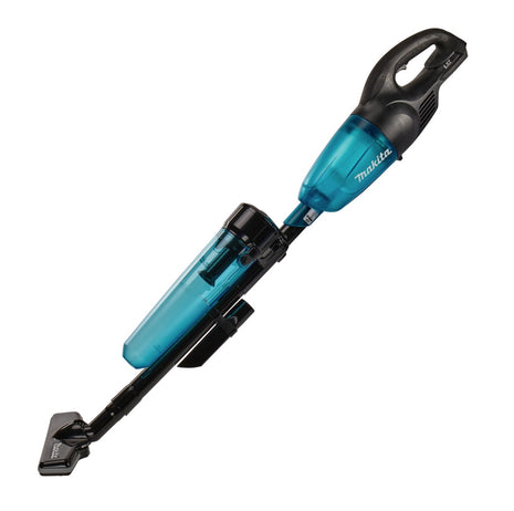 Aspirador de batería Makita DCL 180 SFCB 18 V negro + 1x batería 3,0 Ah + cargador + accesorio separador ciclónico