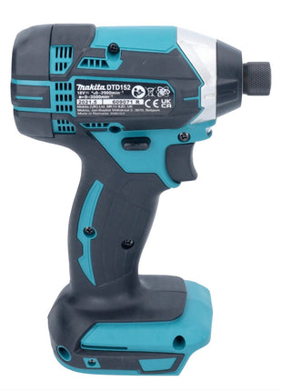 Makita DTD 152 Y1 Llave de impacto a batería 18 V 165 Nm 1/4" + 1x batería 1,5 Ah - sin cargador