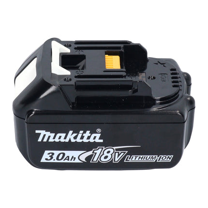 Makita DDF 484 F1X1 taladro atornillador inalámbrico 18 V 54 Nm + 1x batería 3,0 Ah + juego de accesorios 74 piezas + maletín - sin cargador