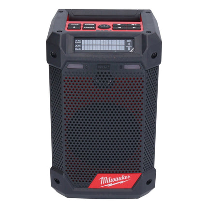 Milwaukee M12 RCDAB+-0 radio inalámbrica DAB+ 12 V ( 4933472114 ) Solo - sin batería, sin cargador