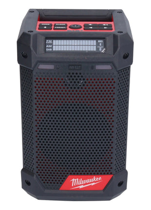 Milwaukee M12 RCDAB+-601 Radio à batterie DAB+ 12 V + 1x batterie 6,0 Ah - sans chargeur