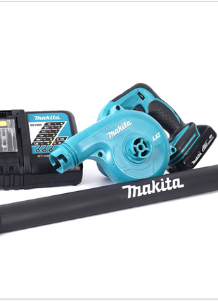 Makita BUB 183 Y1J-D 18 V Akku Gebläse inkl. BL 1815 N Akku + DC18RC Ladegerät - Toolbrothers