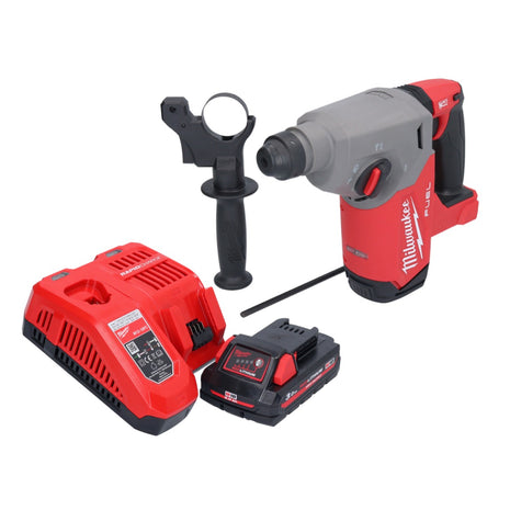 Milwaukee M18 FH-301 Perforateur sans fil 2,5 J 18V SDS plus sans balais + 1x Batterie 3,0 Ah + Chargeur