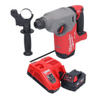 Milwaukee M18 FH-401 akumulatorowa wiertarko-wkrętarka 18 V 2,5 J SDS Plus Brushless + 1x akumulator 4,0 Ah + ładowarka