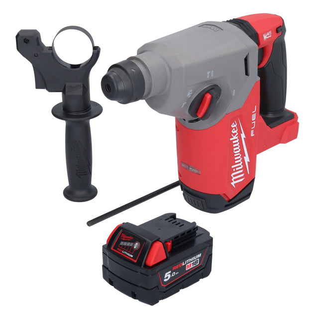 Martillo perforador sin cable Milwaukee M18 FH-501 18 V 2.5 J SDS plus Brushless + 1x batería recargable 5.0 Ah - sin cargador