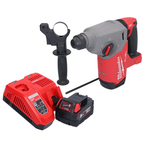 Milwaukee M18 FH-501 Perforateur sans fil 2,5 J 18V SDS plus sans balais + 1x Batterie 5,0 Ah + Chargeur