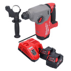 Taladro percutor a batería Milwaukee M18 FH-602 18 V 2,5 J SDS plus sin escobillas + 2x batería 6,0 Ah + cargador