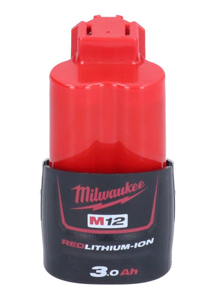 Milwaukee M12 FDGA-301 Meuleuse droite coudée 12 V 6 / 8 mm Brushless + 1x batterie 3,0 Ah - sans chargeur