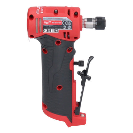 Milwaukee M12 FDGA-301 Szlifierka prosta kątowa 12 V 6/8 mm bezszczotkowa + 1x akumulator 3,0 Ah + ładowarka