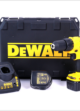 DEWALT DC 740 KA 12 V 1,3Ah NiCd Akku Bohrschrauber inkl. 2x 12 V 1,3 Ah Akku, Ladegerät und Werkzeugkoffer - Toolbrothers